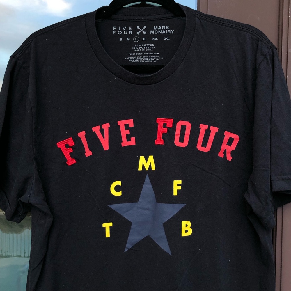 Five Four x Mark McNairy Black Tee L
